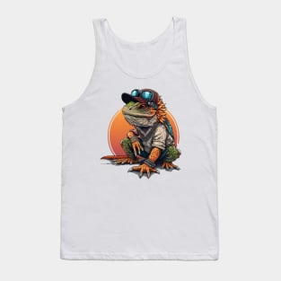 Chill Bearded Dragon Tank Top